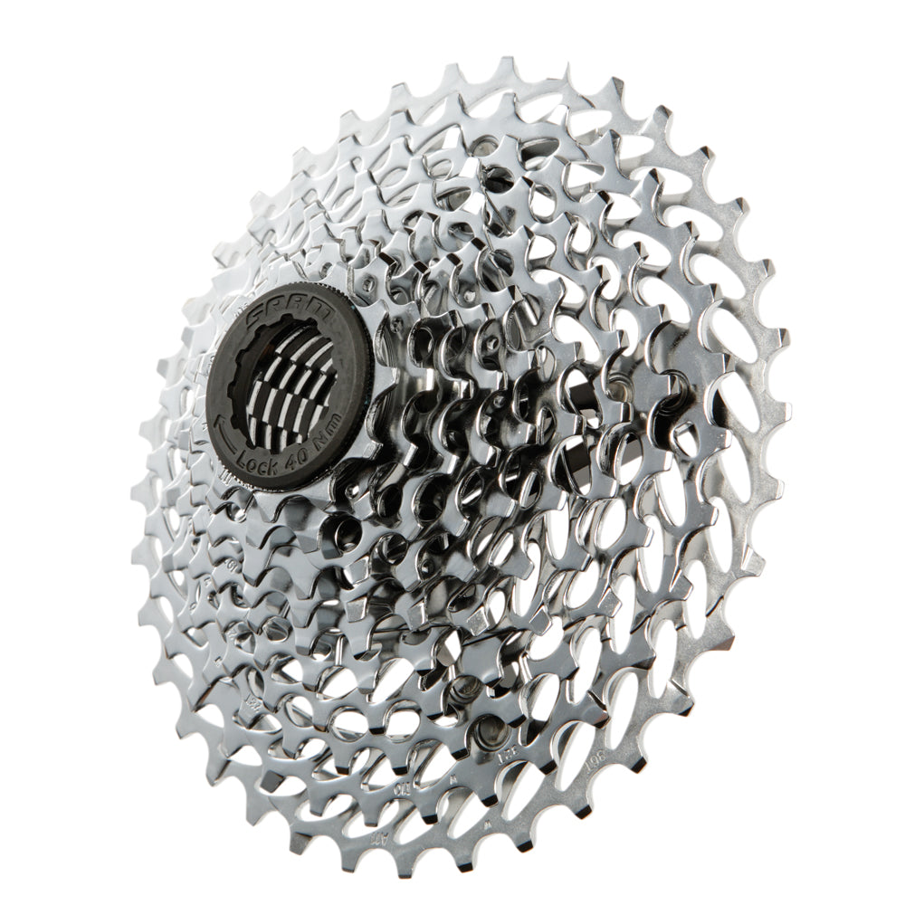 SRAM PG-1030 Cassette - 10 Speed, 11-36t, Silver Cassettes