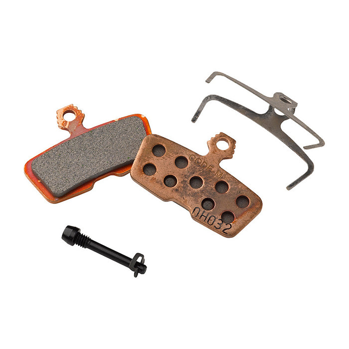 SRAM Disc Brake Pads - Sintered Compound, Steel Backed, Powerful, For Code 2011+ and Guide RE