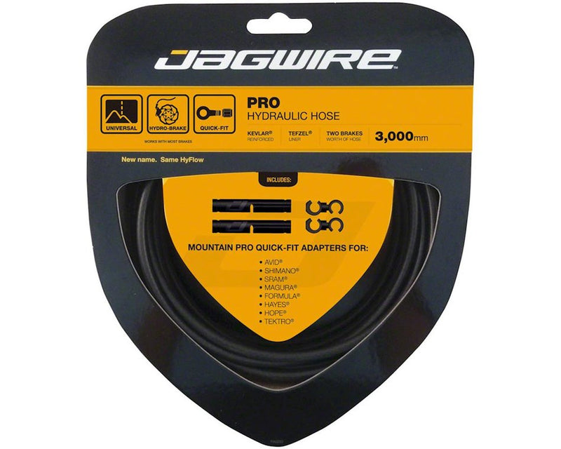 Jagwire Mountain Pro Hydraulic Disc Hose Kit - Black, 3000mm