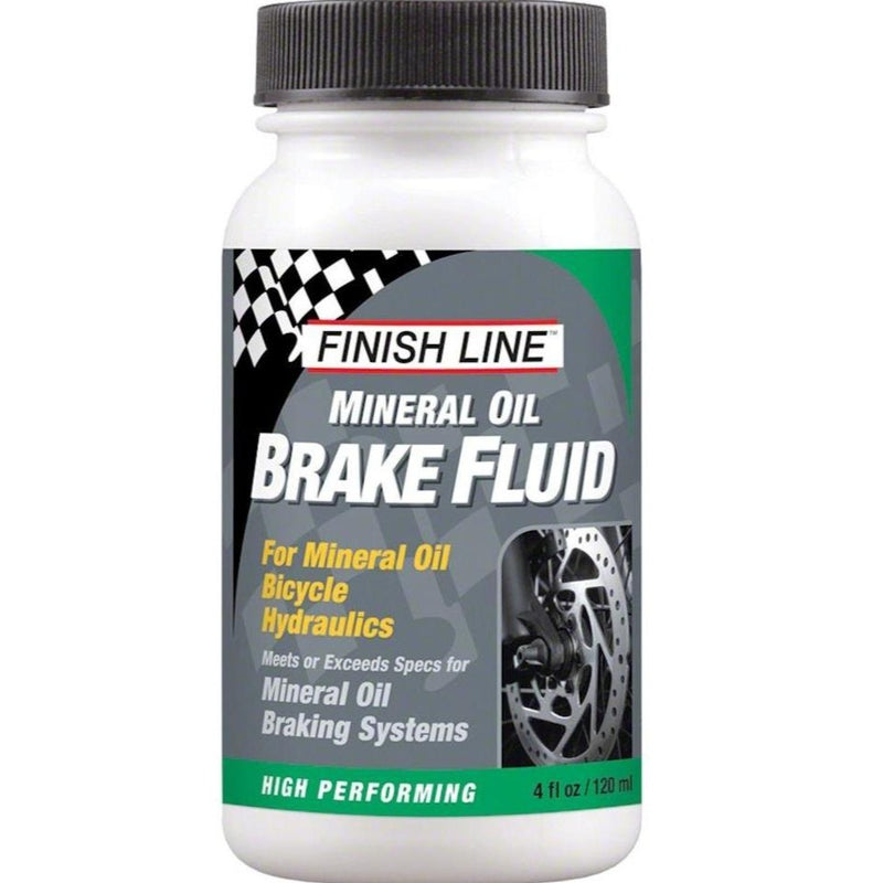Finish Line Mineral Oil Brake Fluid - 4oz Bottle