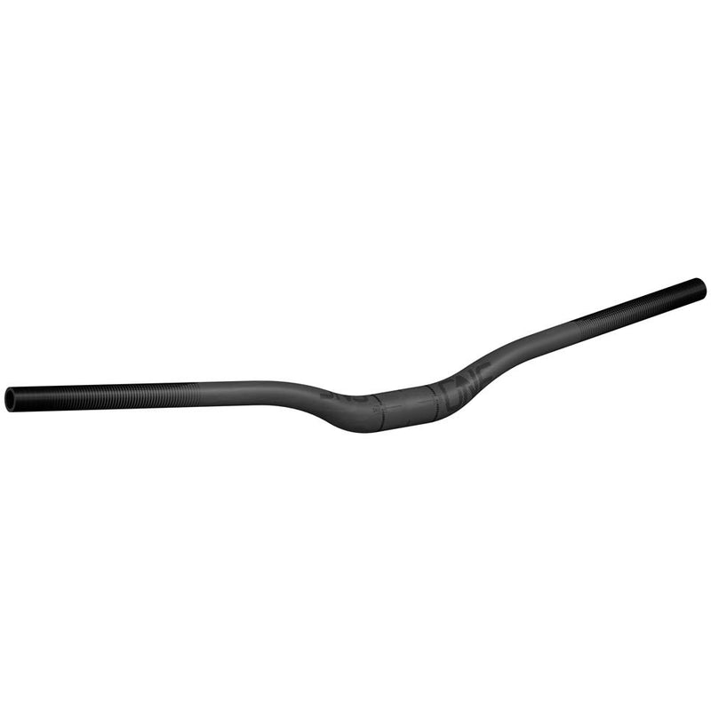 OneUp Carbon Handlebar - 35mm Clamp, 800mm Length, 35mm Rise, White Decals
