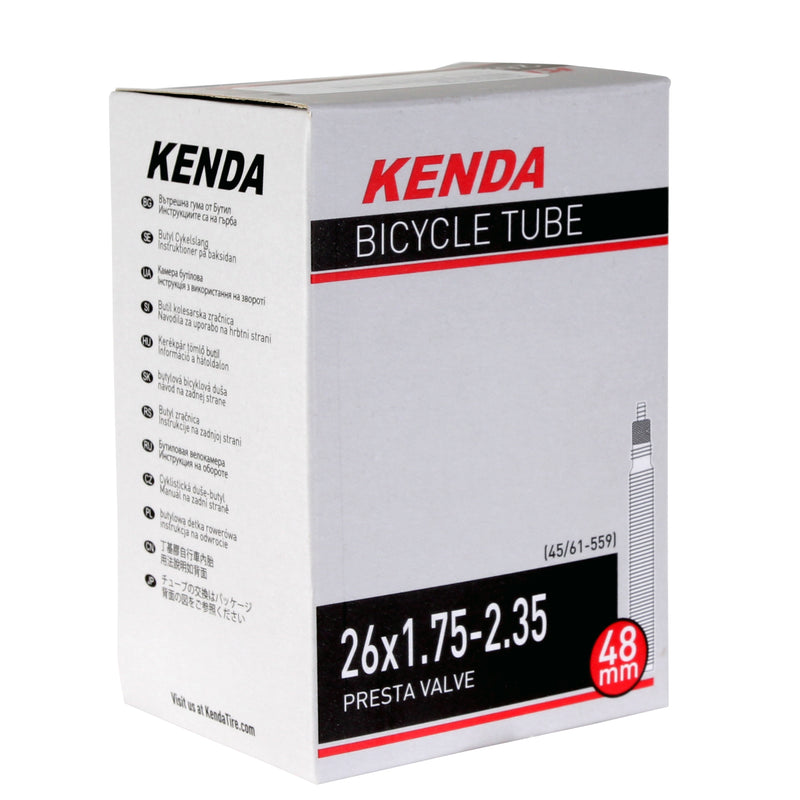 Kenda Butyl Tubes - 26" x 1.75-2.35", Presta
