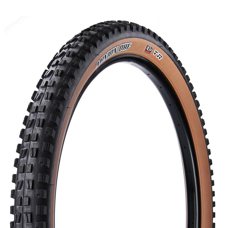 Maxxis Minion DHF - 29" x 2.5", Tanwall, Dual Compound, EXO Sidewall, Tubeless Ready