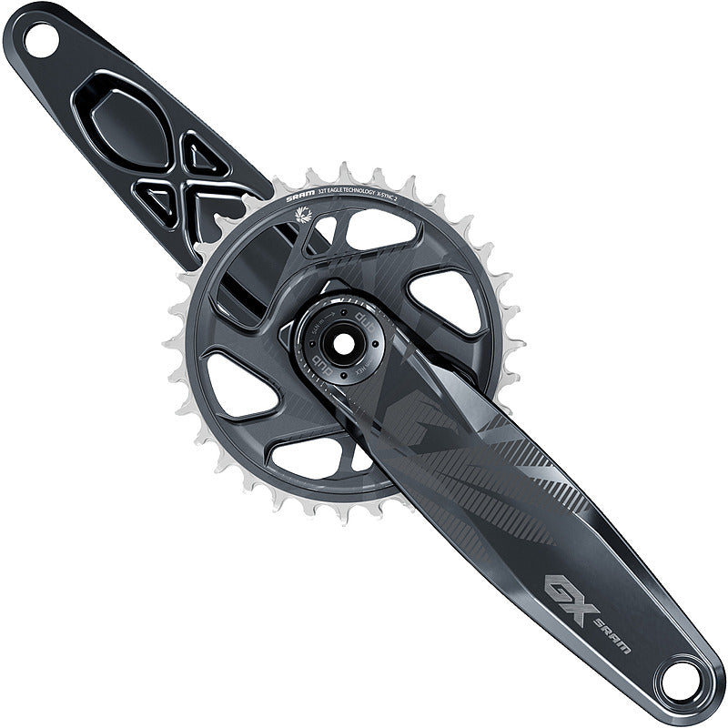 SRAM GX Eagle Crankset - 170mm, 32t, DUB Spindle Interface, Non-Boost Chainring